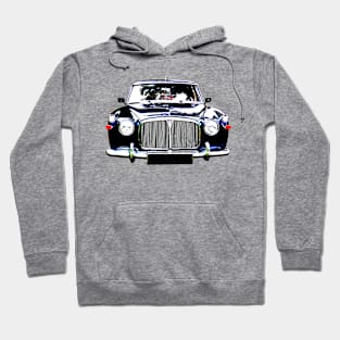 Rover P5 1960s classic car high contrast Hoodie